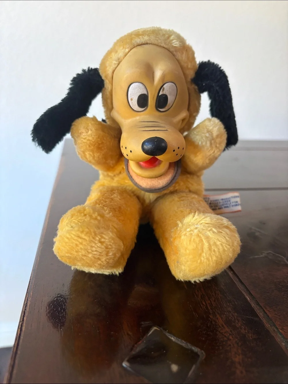Pluto Disney vintage 60’s-70’s Plush Dog Toy